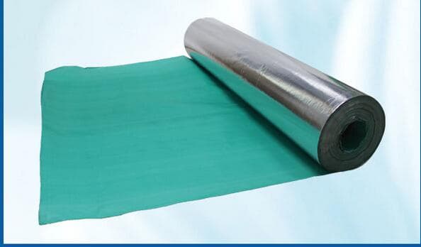 Aluminum foil coating fiberglass cloth_
